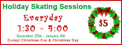 holiday skating sessions